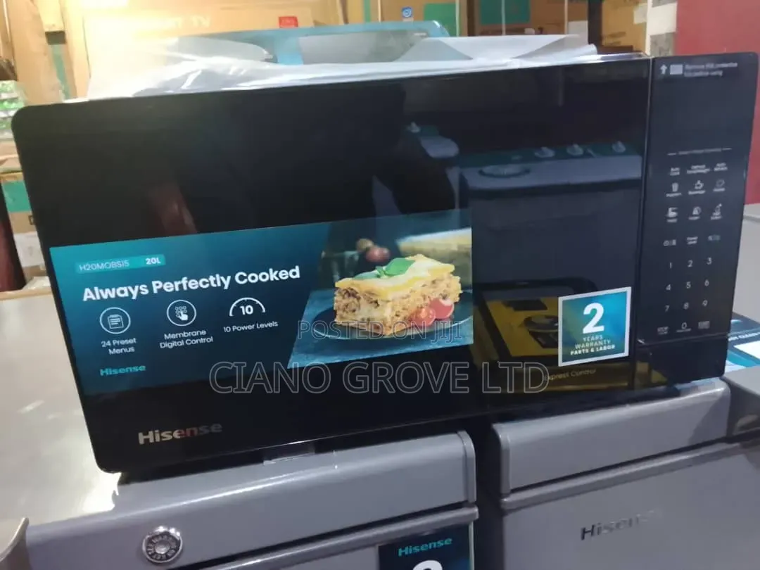 Hisense Microwave 20 Liter Black Digital