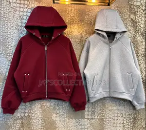 Premium Men’s Hooded Zip-Up Jacket | Stylish Casual Hoodie
