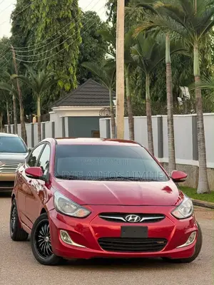 Hyundai Accent 2013 Red