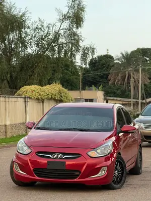 Hyundai Accent 2013 Red