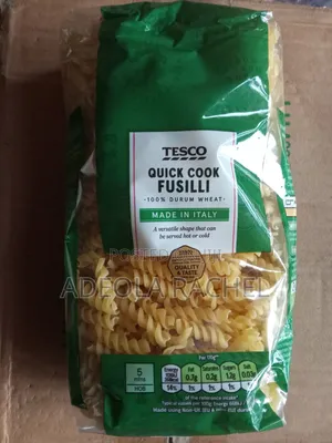 Pasta in Varieties Shapes