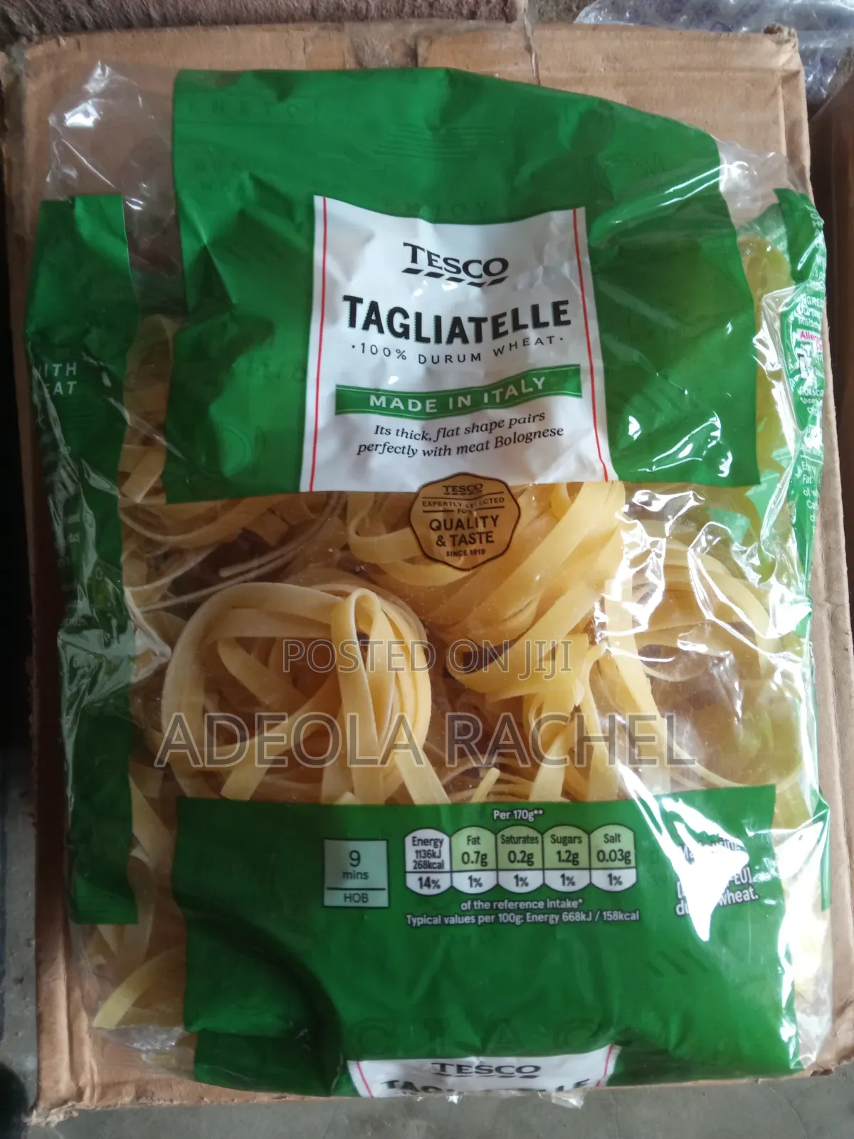 Pasta in Varieties Shapes