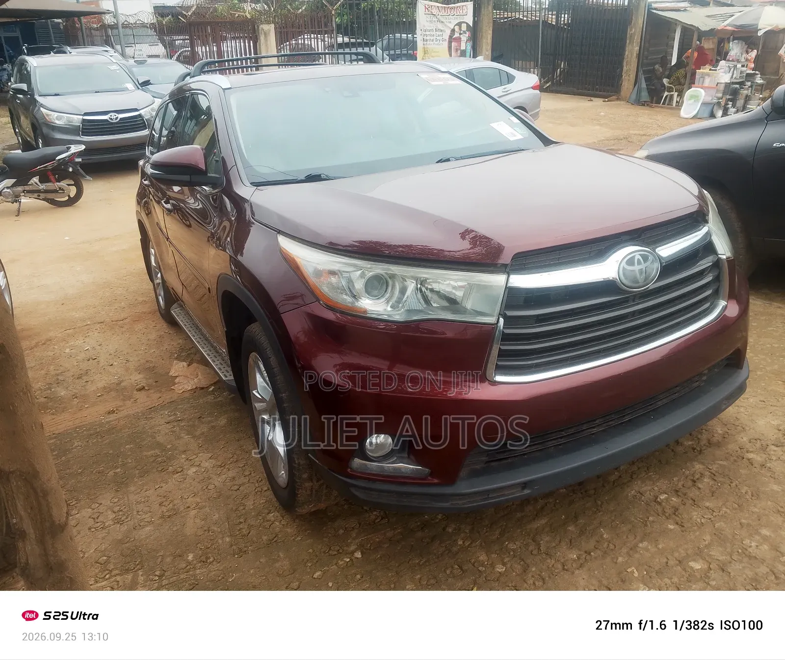 Toyota Highlander 2016 Red