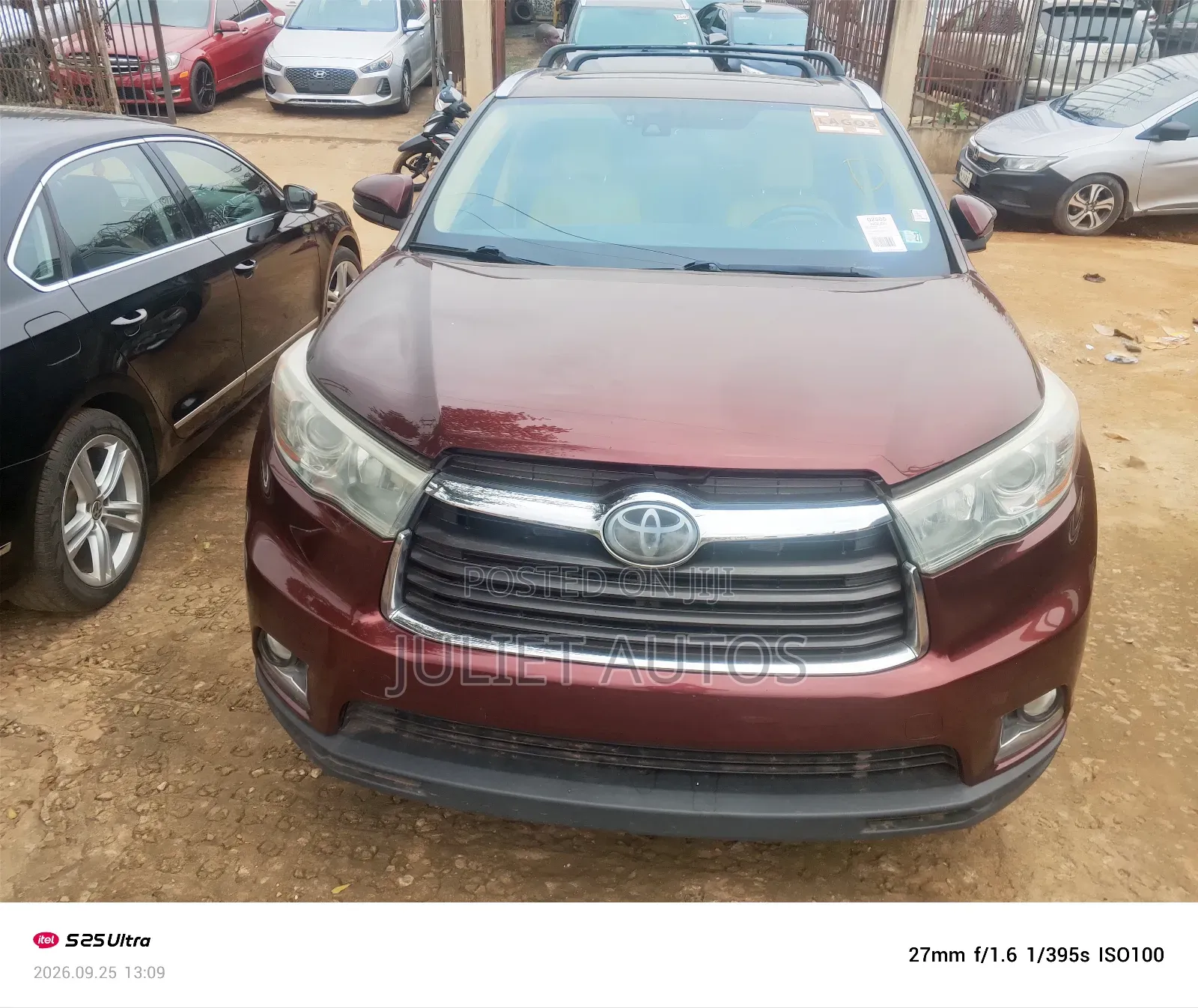 Toyota Highlander 2016 Red