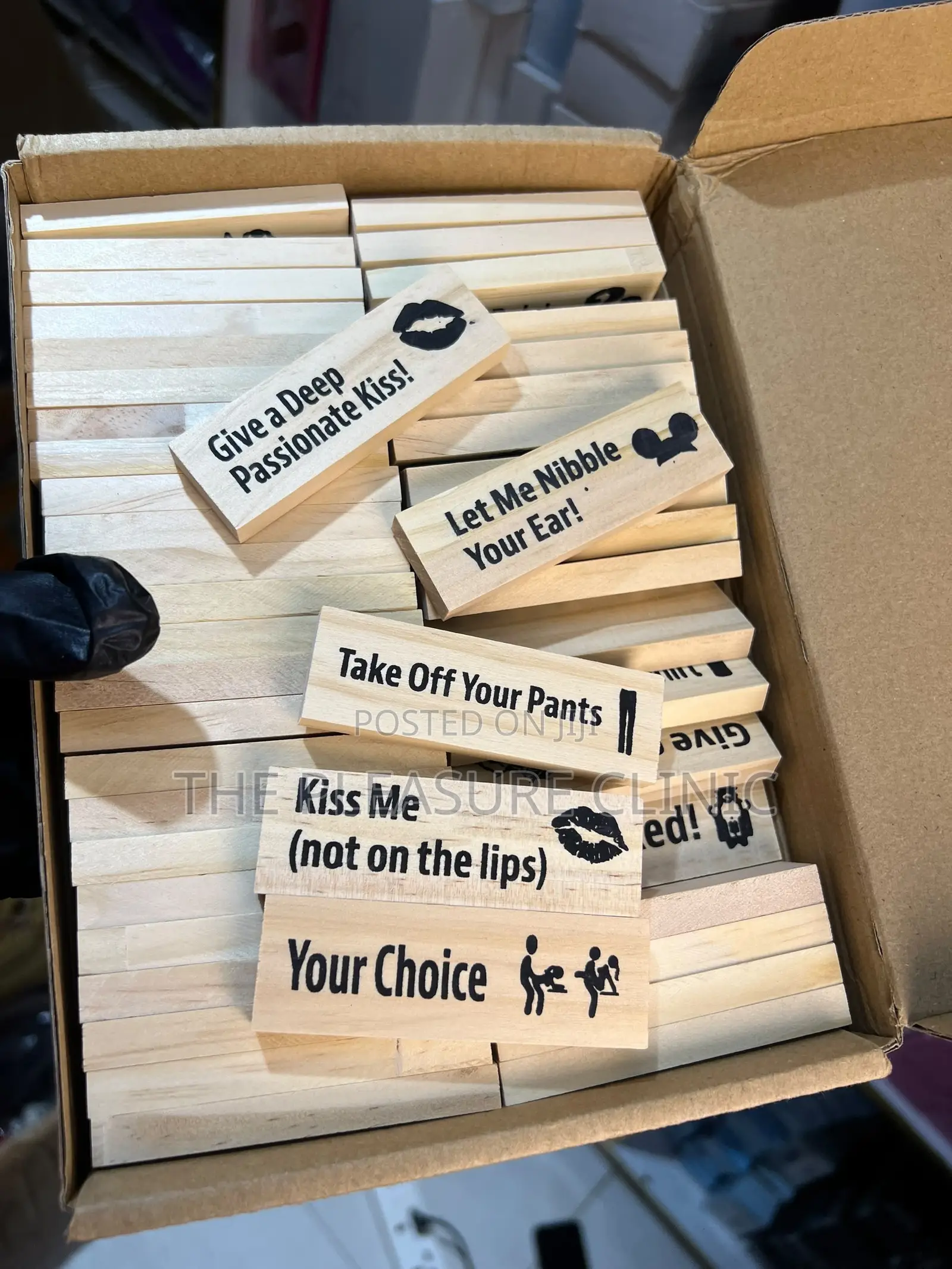 Erotic Jenga Brick Game for Couples
