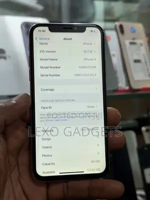 Apple iPhone X 64 GB White