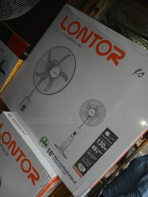 Lontor Rechargeable Fan 18inch
