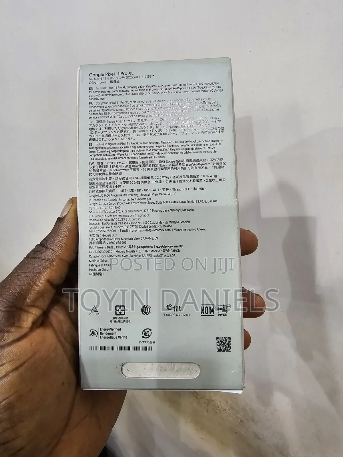 New Google Pixel 11 Pro XL 512 GB Green