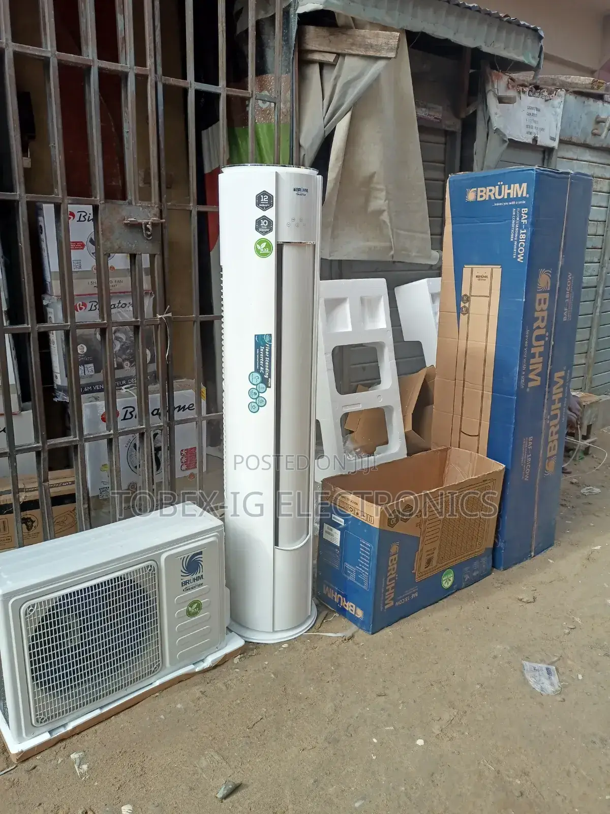 Bruhm 2HP Floor Standing AC (BAF-18ICOW)
