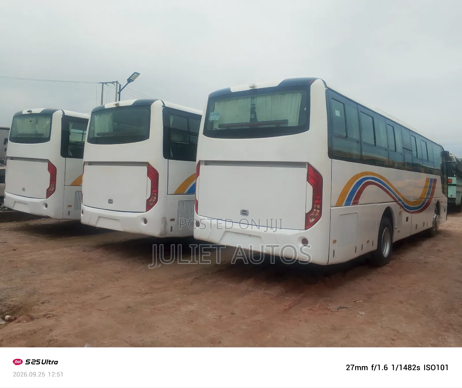 Yutong ZK6107H 2019 White
