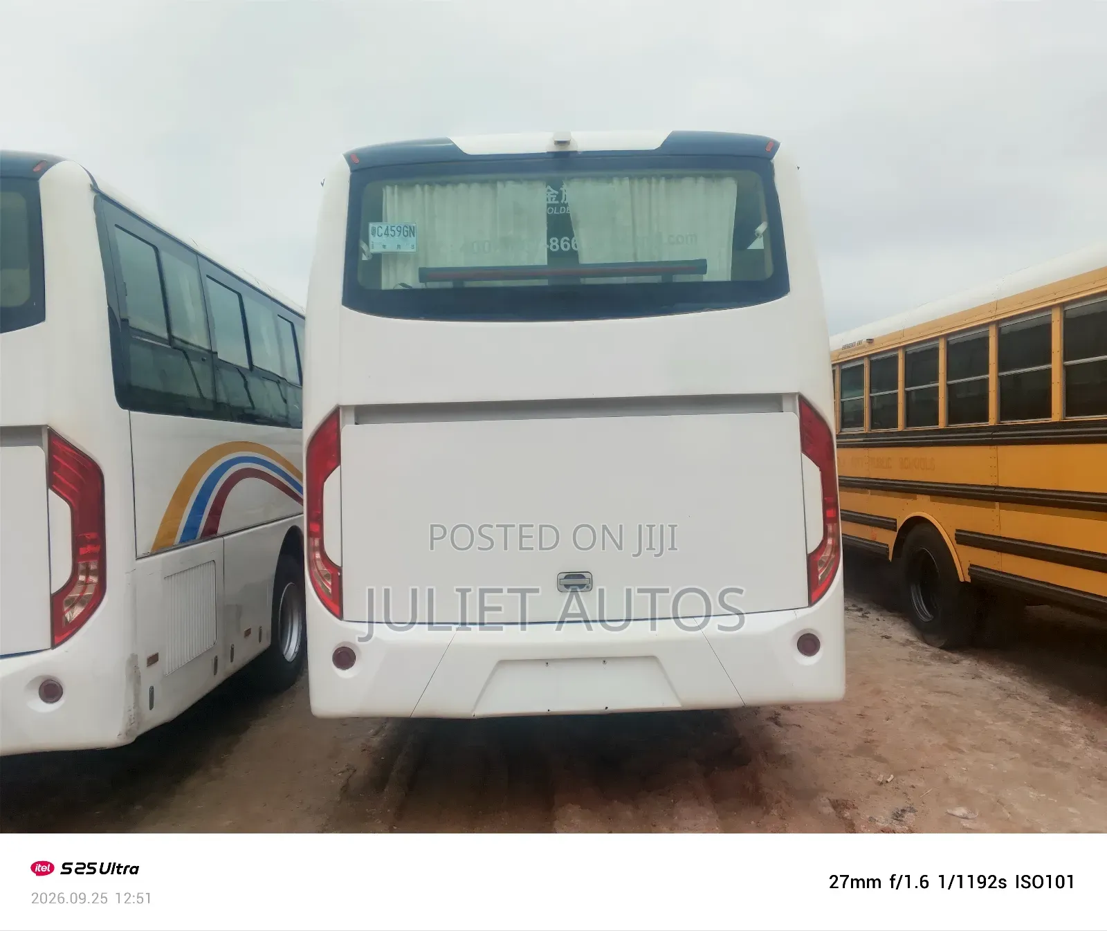 Yutong ZK6107H 2019 White