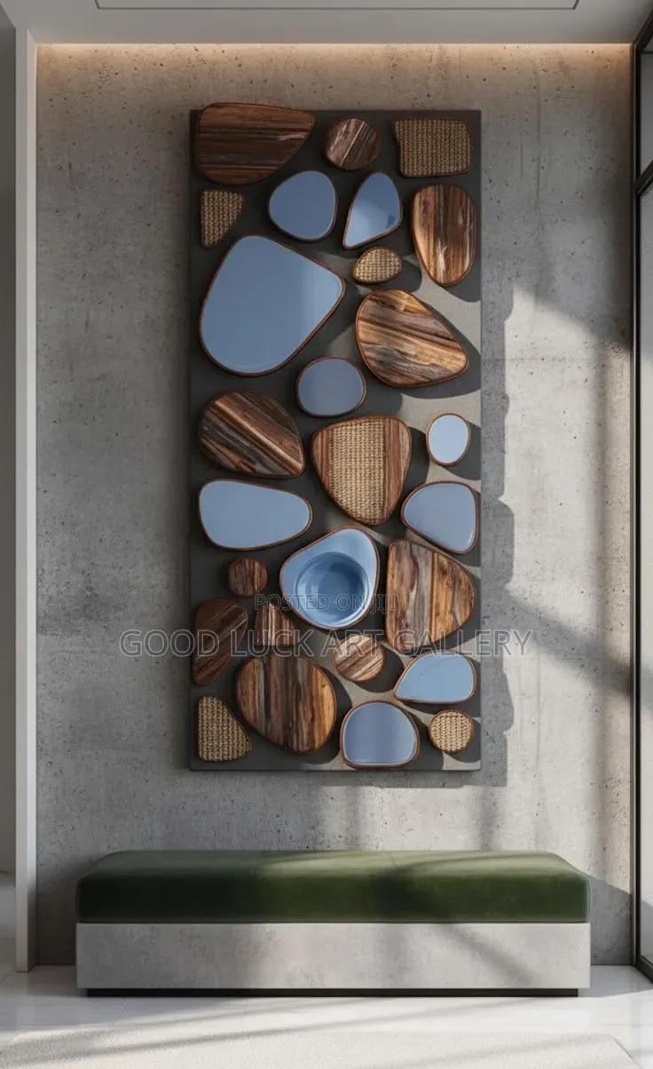 Blue Wall Art
