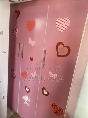 Neatly Used Three Door Wardrobe 4/6 for Sale Spacious Nd Neat