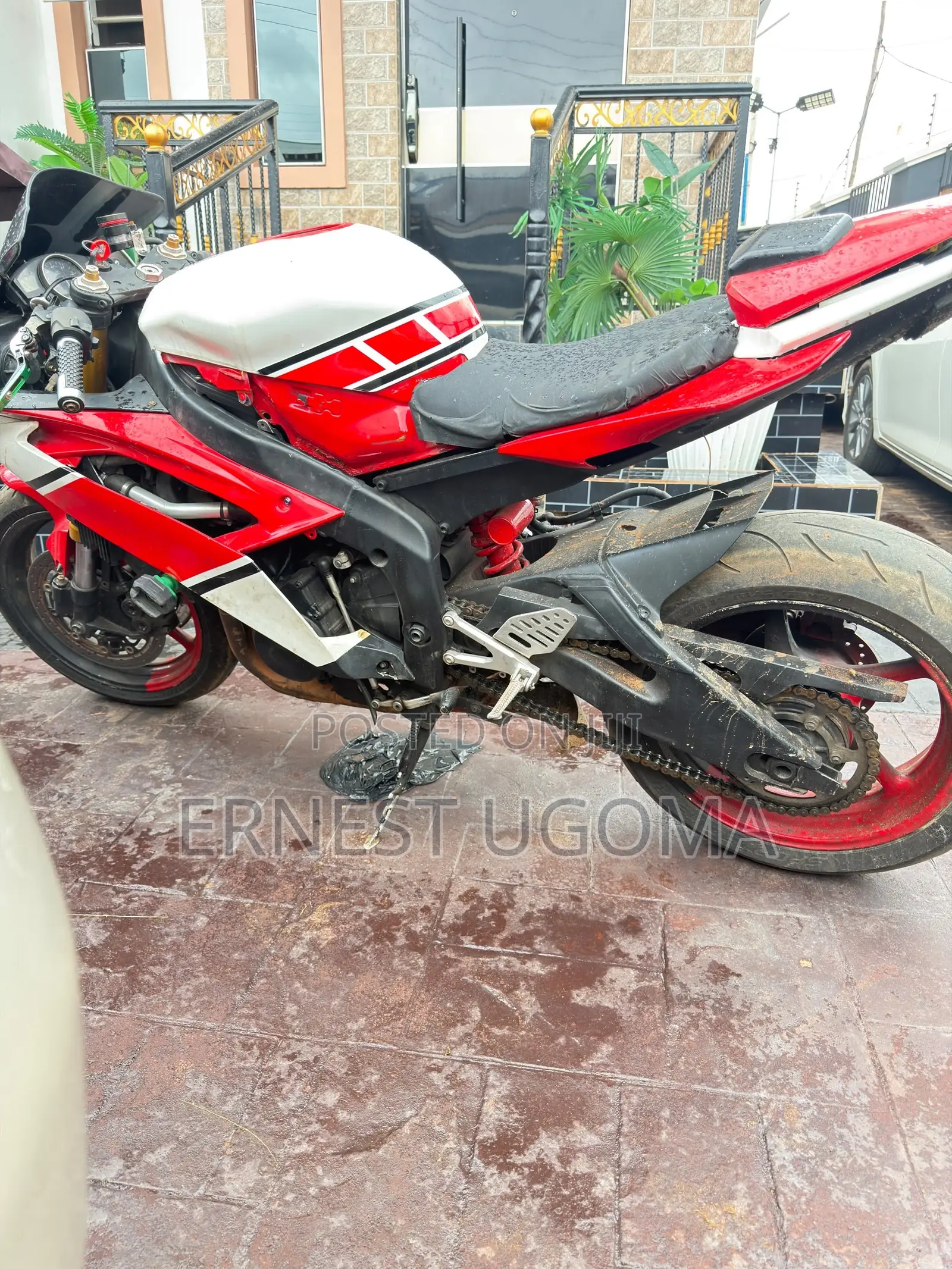 Yamaha YZF-R6 2012 Red