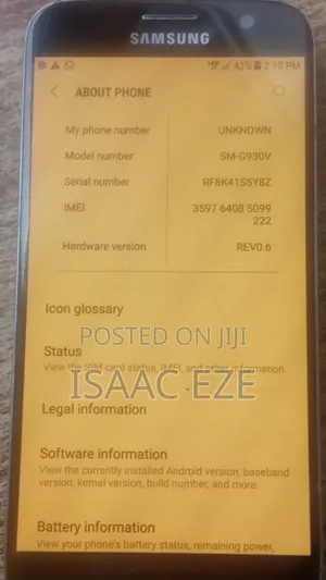 Samsung Galaxy S7 32 GB Black