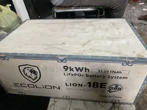 9KWH Ecoline Lithium Battery Available