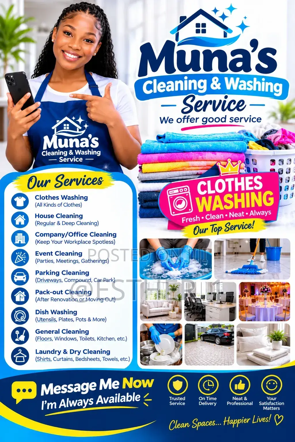 Washing and Cleaning Service