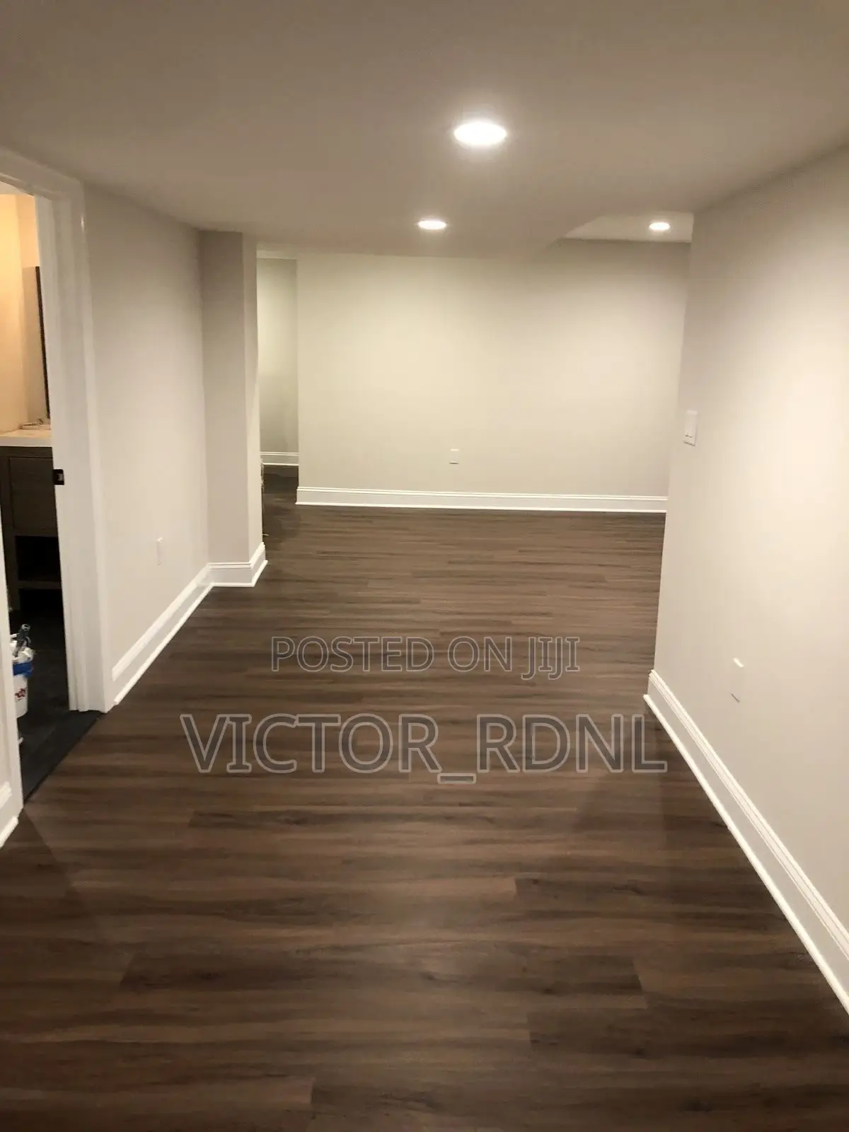 Vinyl Carpet Thick Brown