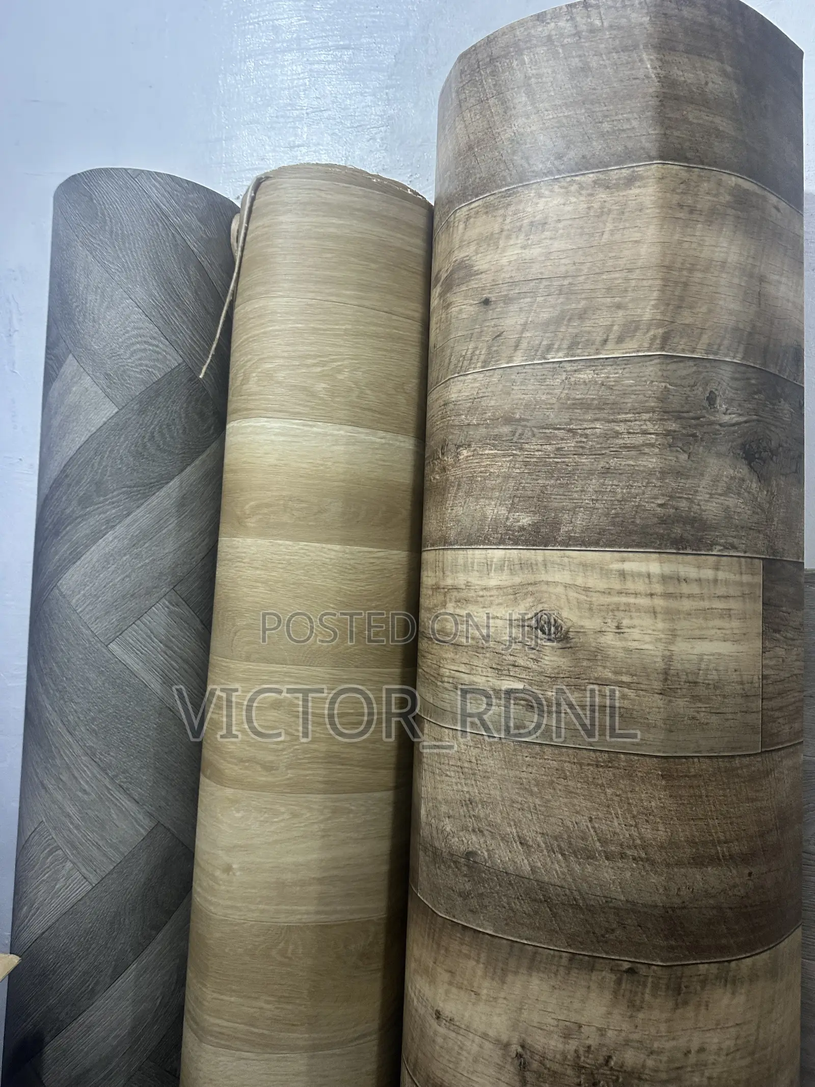 Vinyl Carpet Thick Brown