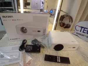 Aurzen Smart Projector , Portable for iOS/Android/USB/TV Stick,