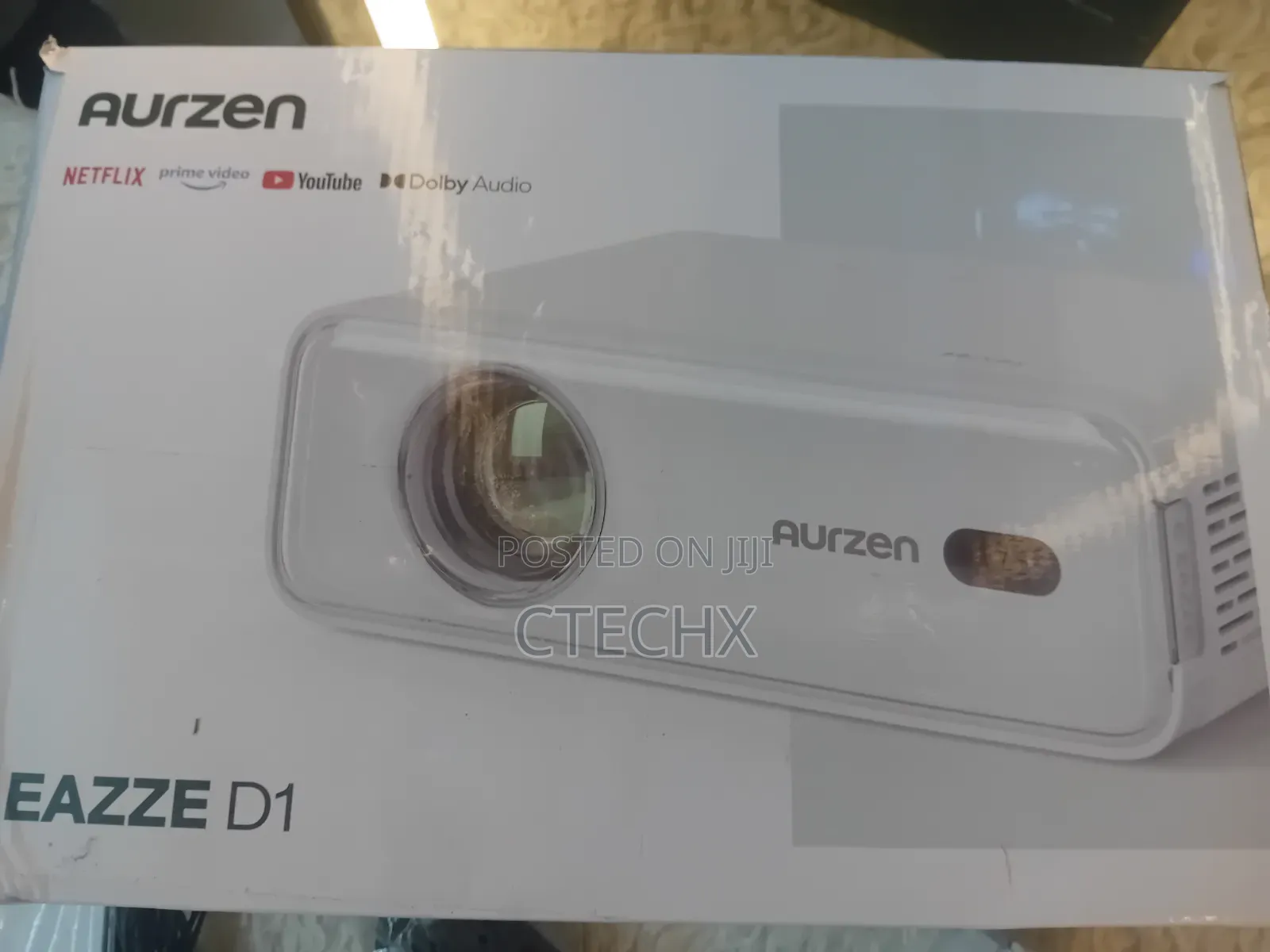 Aurzen Smart Projector , Portable for iOS/Android/USB/TV Stick,