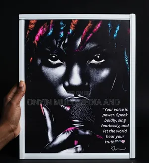 Your Voice Is Power" - Inspirational Singer Empowering 8x10 Wall Art