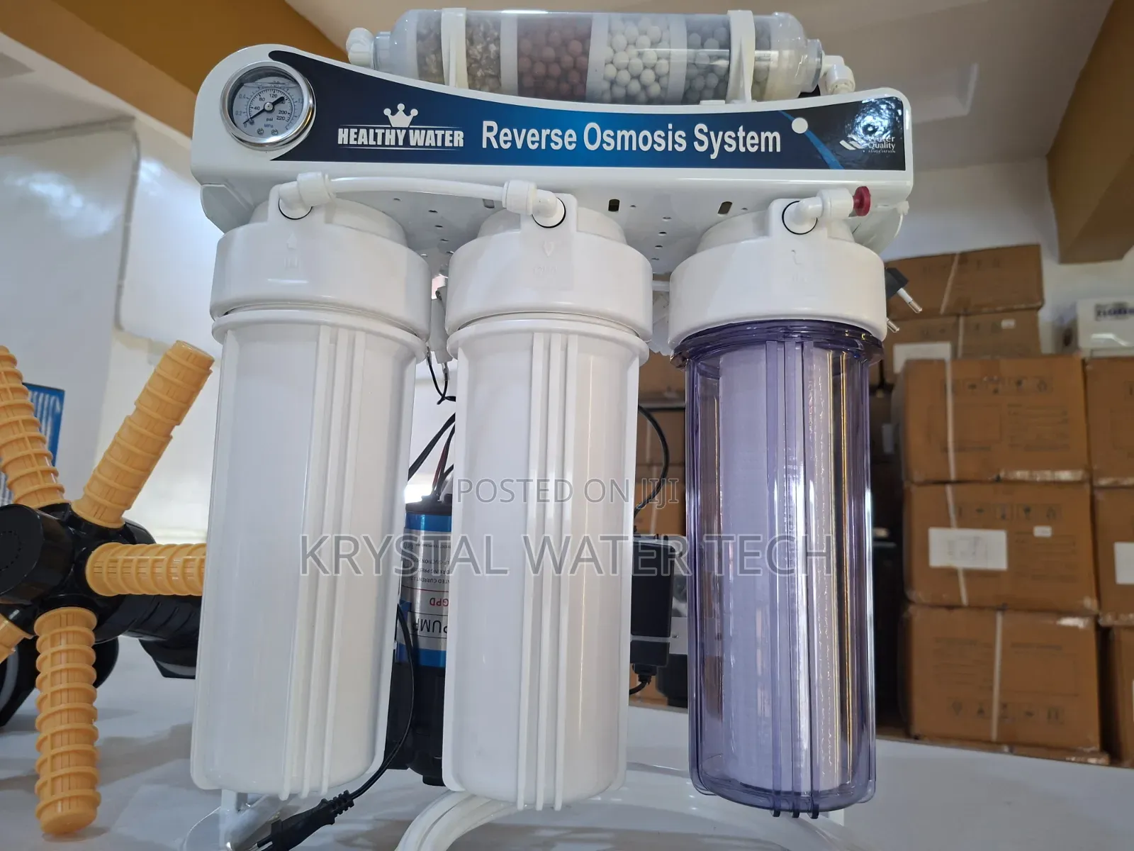 Multi-Stage Water Reverse Osmosis System