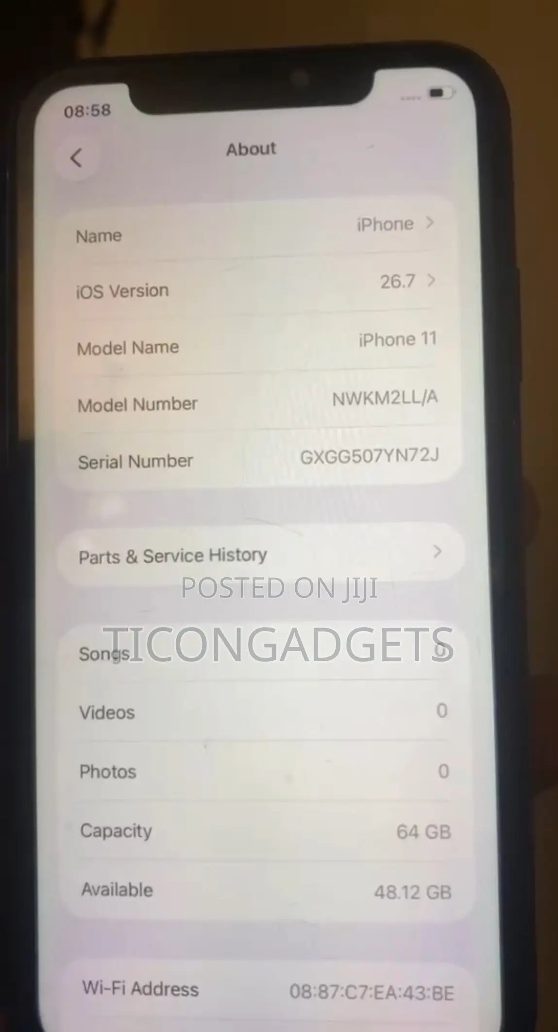 Apple iPhone 11 64 GB Black