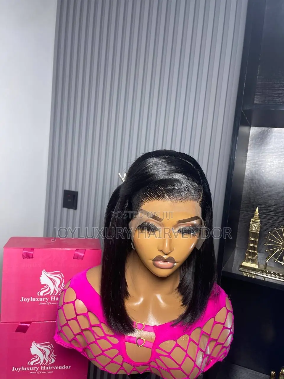 10” SDD Bone Straight Frontal Wig 200g