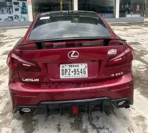 Lexus IS 2008 Red