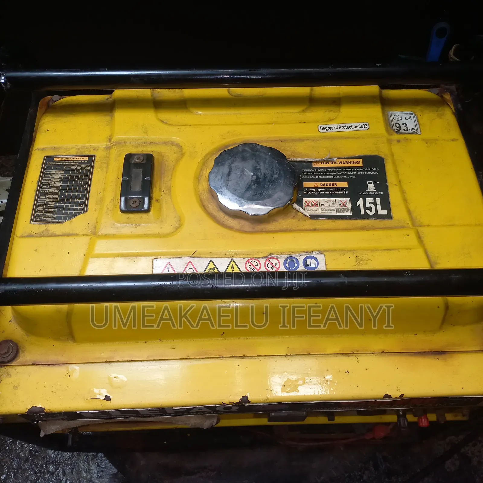 4.5KVA Elepaq Constant Yaofeng Key Start Generator - Strong Engine