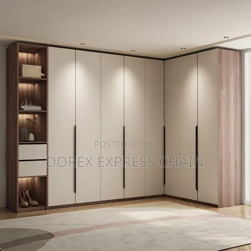 Wardrobe Design | L-Shape Wardrobe