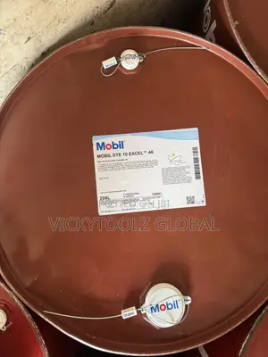 208Liters Drum of Mobil DTE 10 46 Excel Anti-Wear Hydraulic Oil
