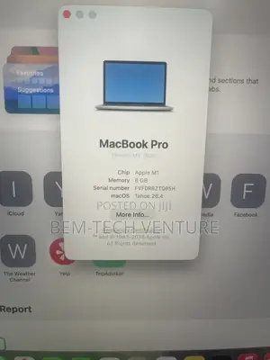 Laptop Apple MacBook Pro 2021 M1 8GB Apple M1 SSD 512GB