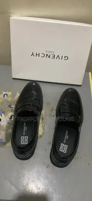 Neatly Used Black Givenchy Paris Shoes for Sale