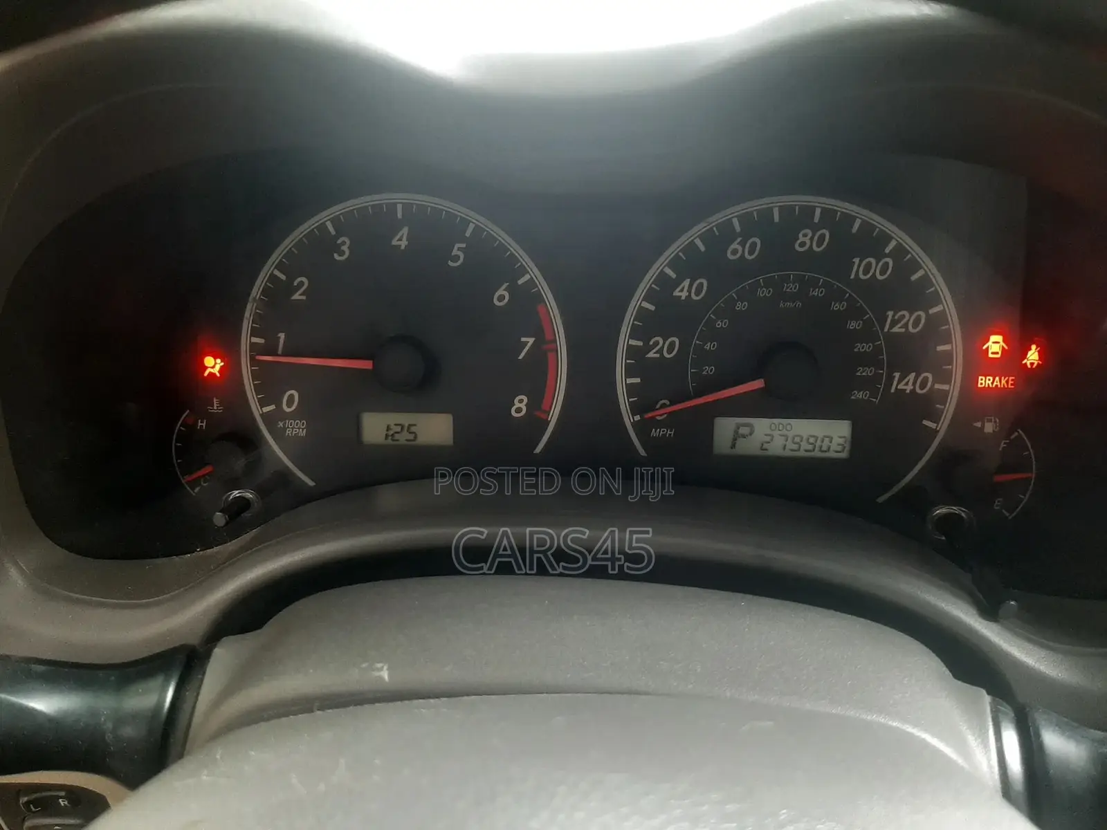 Toyota Corolla 2009 White