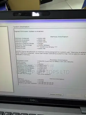 Dell Latitude 5300 Motherboard