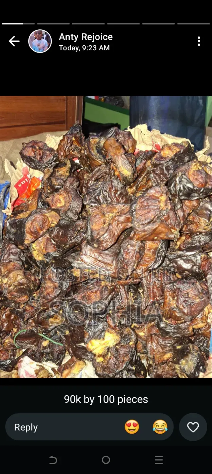 Clean Oron Crayfish
