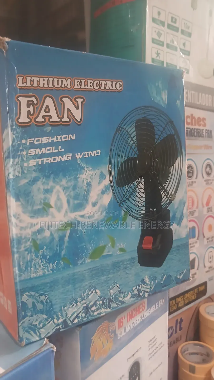 Lithium Electric Fan