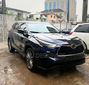 Toyota Highlander Platinum AWD 2020 Blue