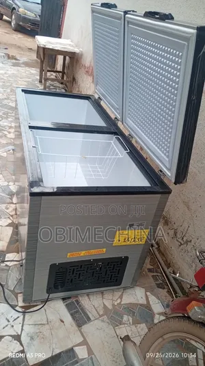 Big Double Door Freezer