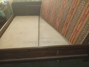 Queen Size Bed Frame and Mattress for Sale