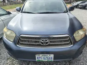 Toyota Highlander Hybrid Limited 2008 Blue