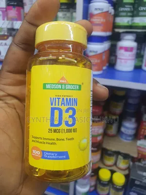 Medson Grocer Vitamin D3 25 MCG