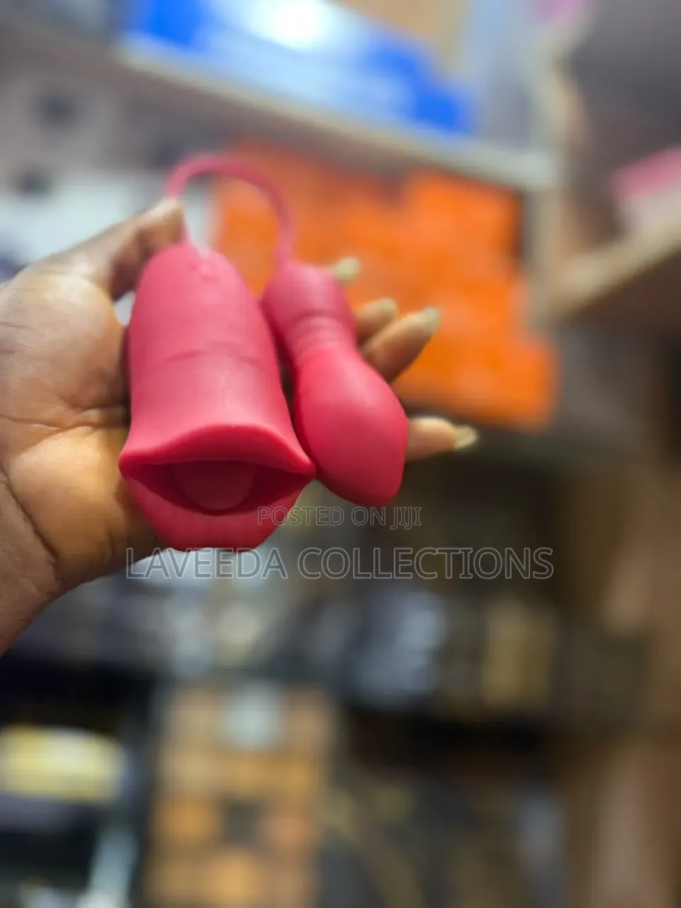 Rose Head Vibrating Eater Toy