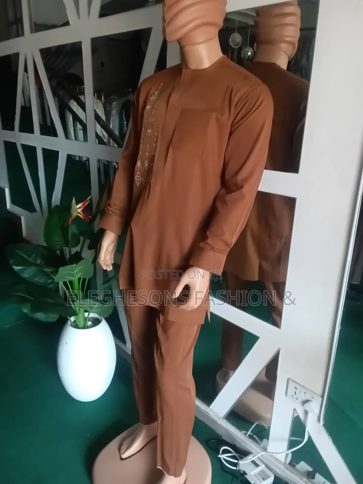 Brown Fine Senator Wear