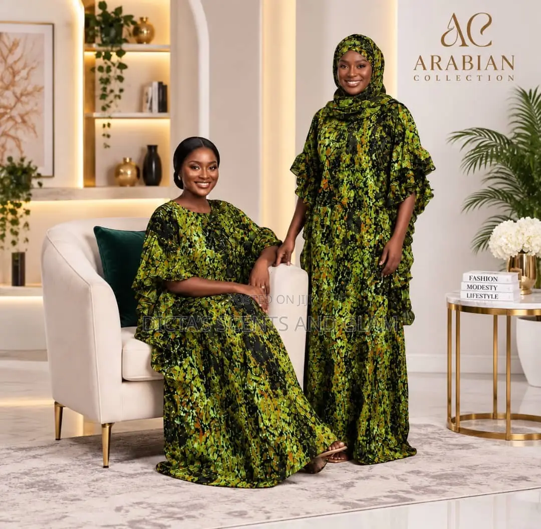 Arabian Ruffle Kaftan