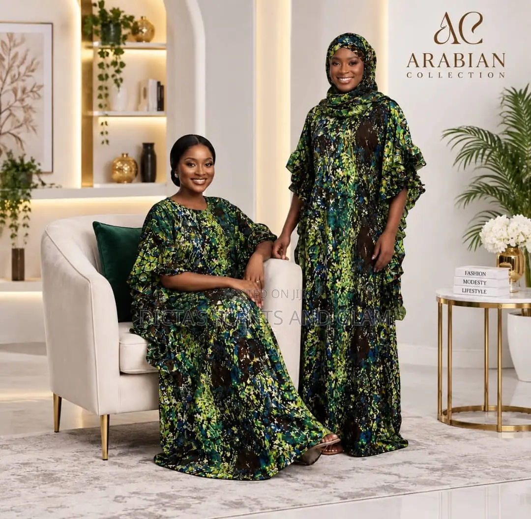 Arabian Ruffle Kaftan