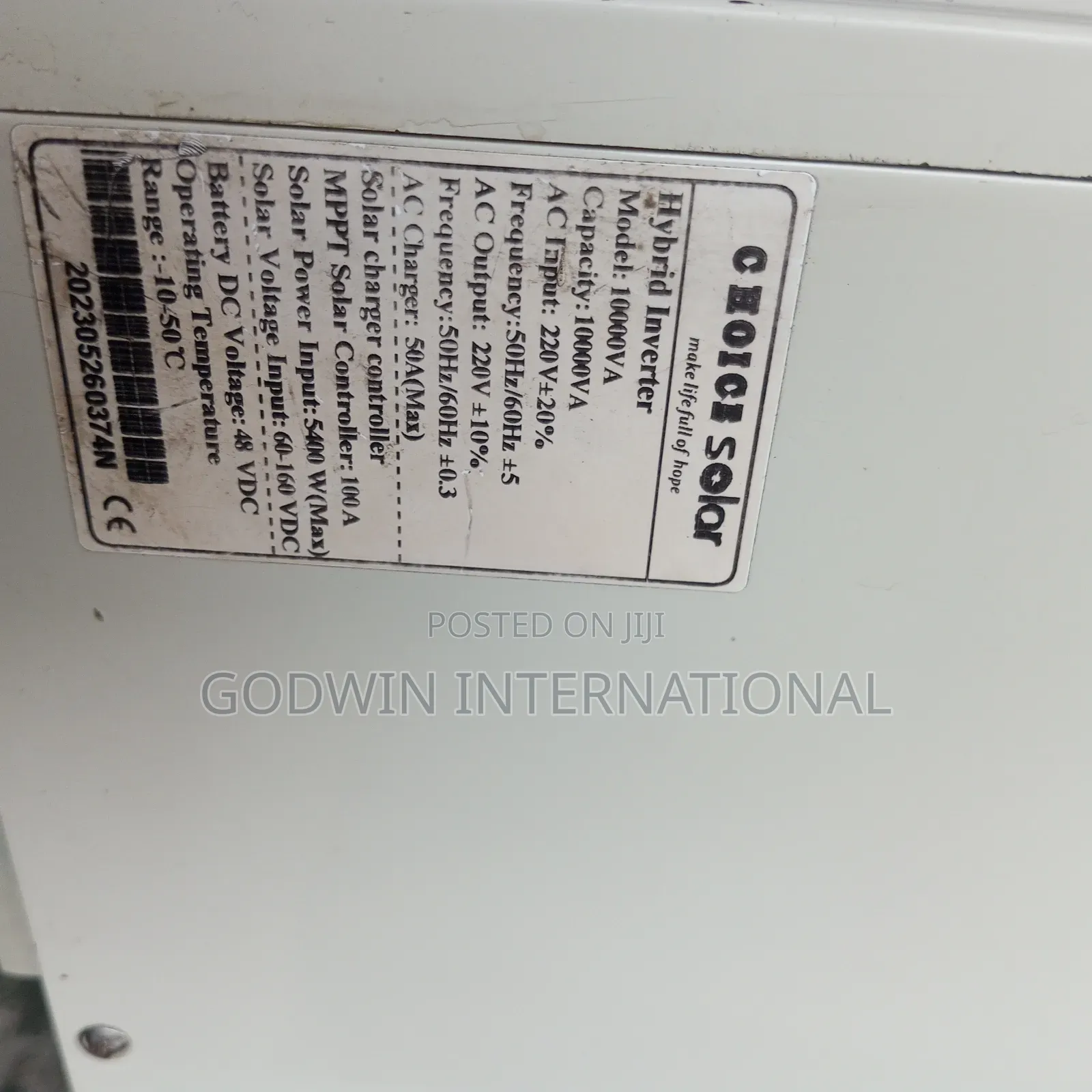 Choice Solar Hybrid Inverter 48v 10kva