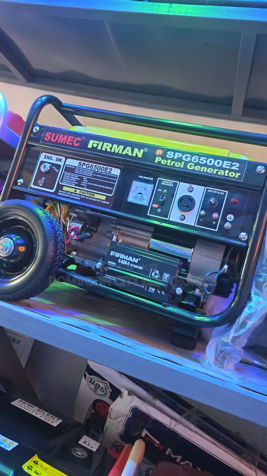 4.8kva Firman Petrol Generator Model Spg6500e2 100%copper Coil